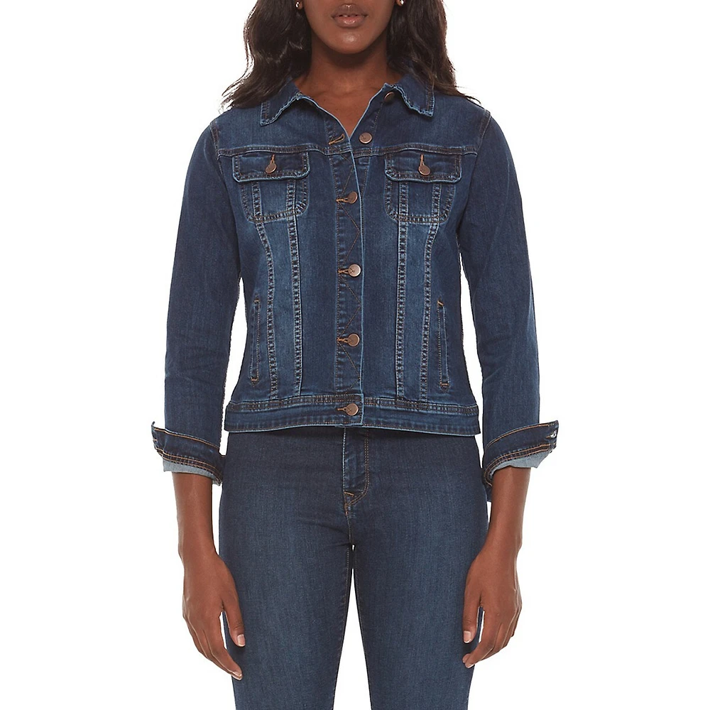 Veste en denim Gabriella