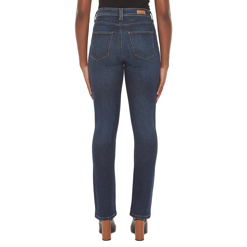 Kate High-Rise Straight Jeans