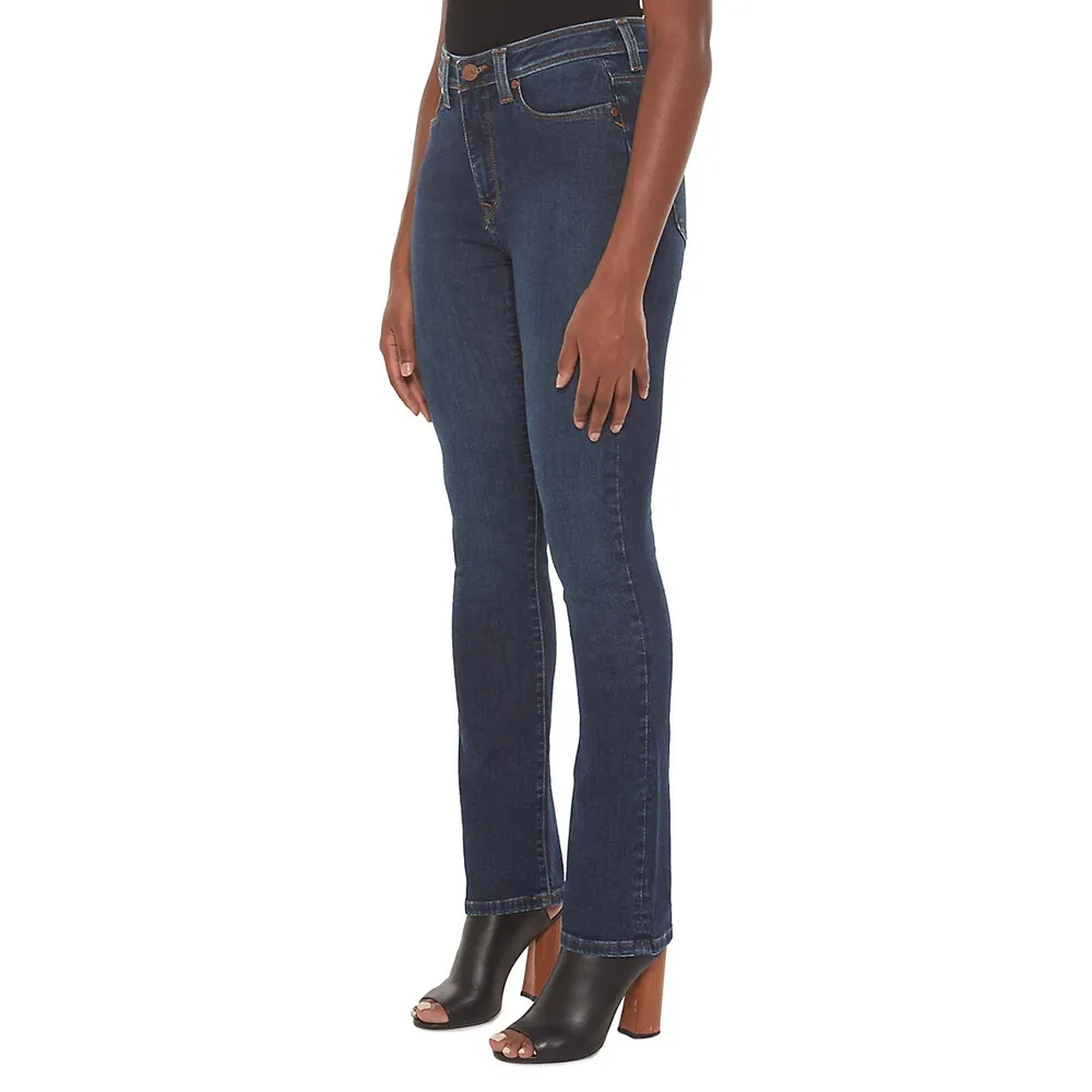 Kate High-Rise Straight Jeans