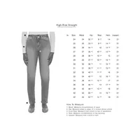 Kate High-Rise Straight Jeans