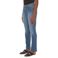 Kristine Mid-Rise Straight Jeans