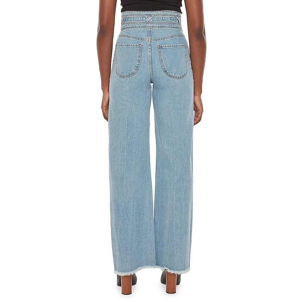 Reese High-Rise Wide-Leg Jeans