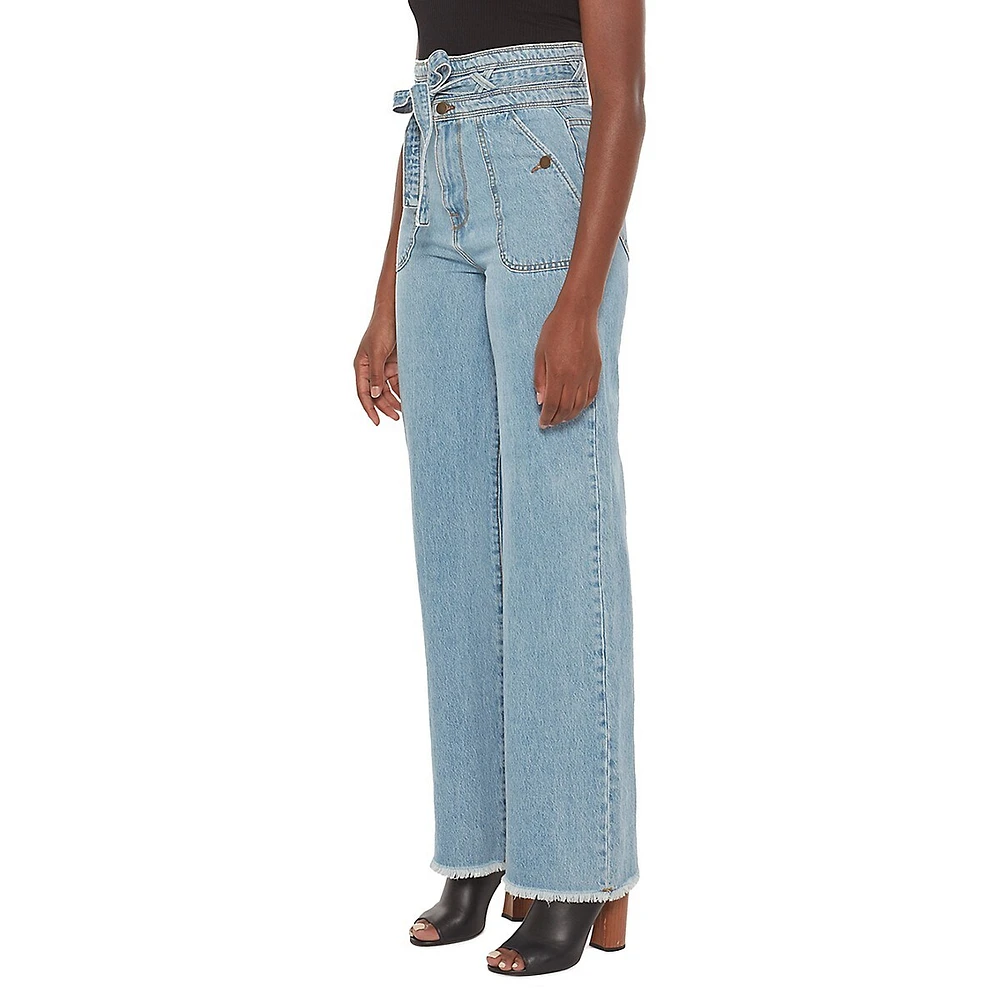 Reese High-Rise Wide-Leg Jeans