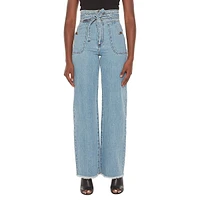 Reese High-Rise Wide-Leg Jeans