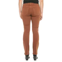 Kristine Mid-Rise Straight Fit Jeans