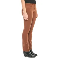 Kristine Mid-Rise Straight Fit Jeans