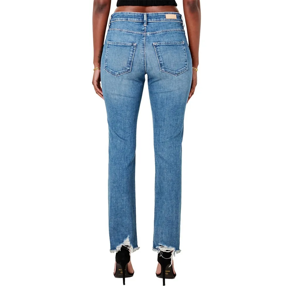 Kate High-Rise Straight Jeans