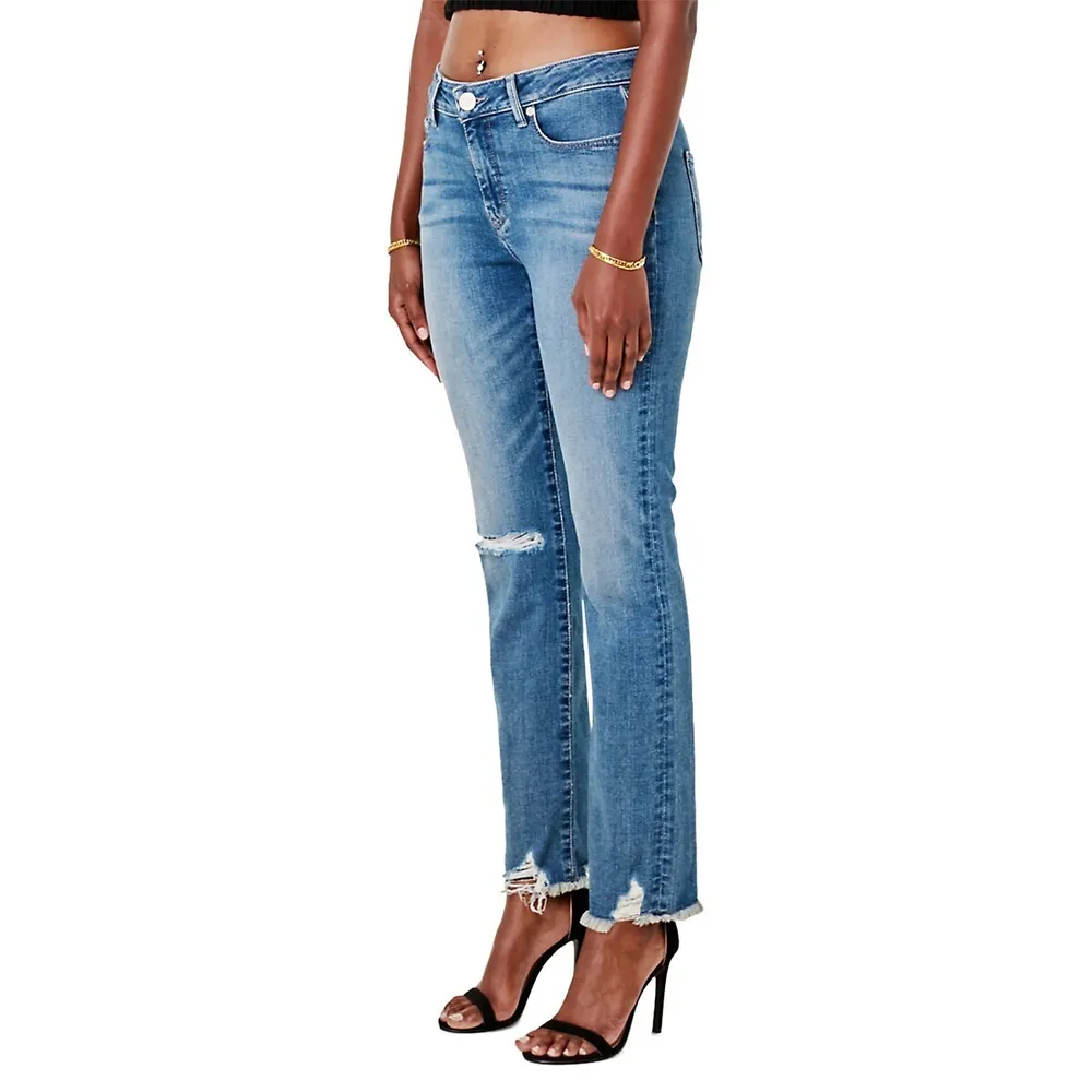 Kate High-Rise Straight Jeans