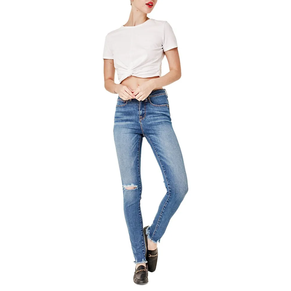 Kate High-Rise Straight Jeans