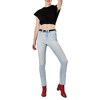 Kate High-Rise Straight Jeans