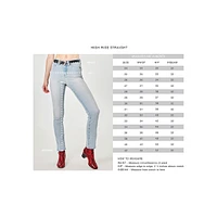 Kate High-Rise Straight Jeans