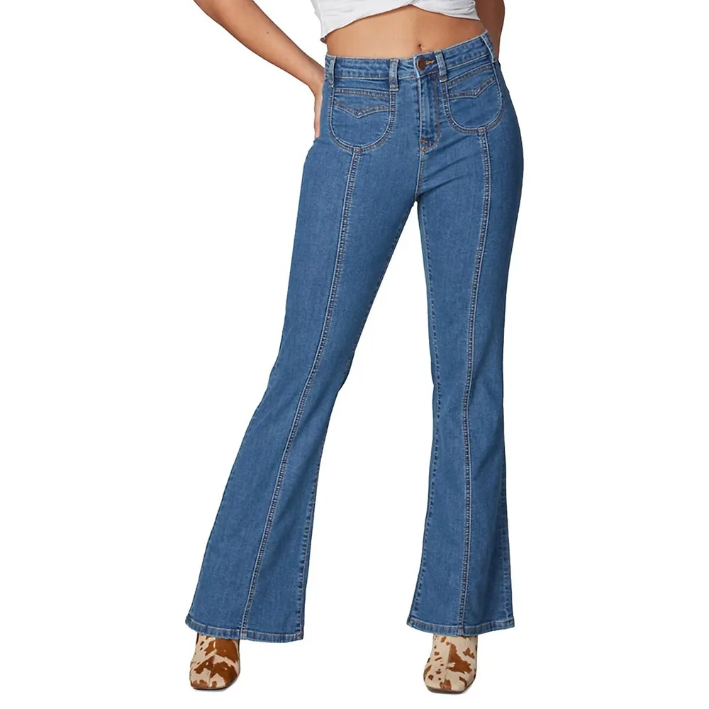 Alice High-Rise Flare Jeans