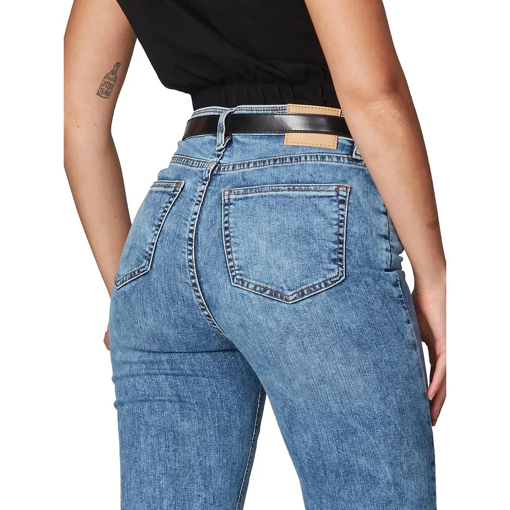 Denver High-Rise Straight Jeans