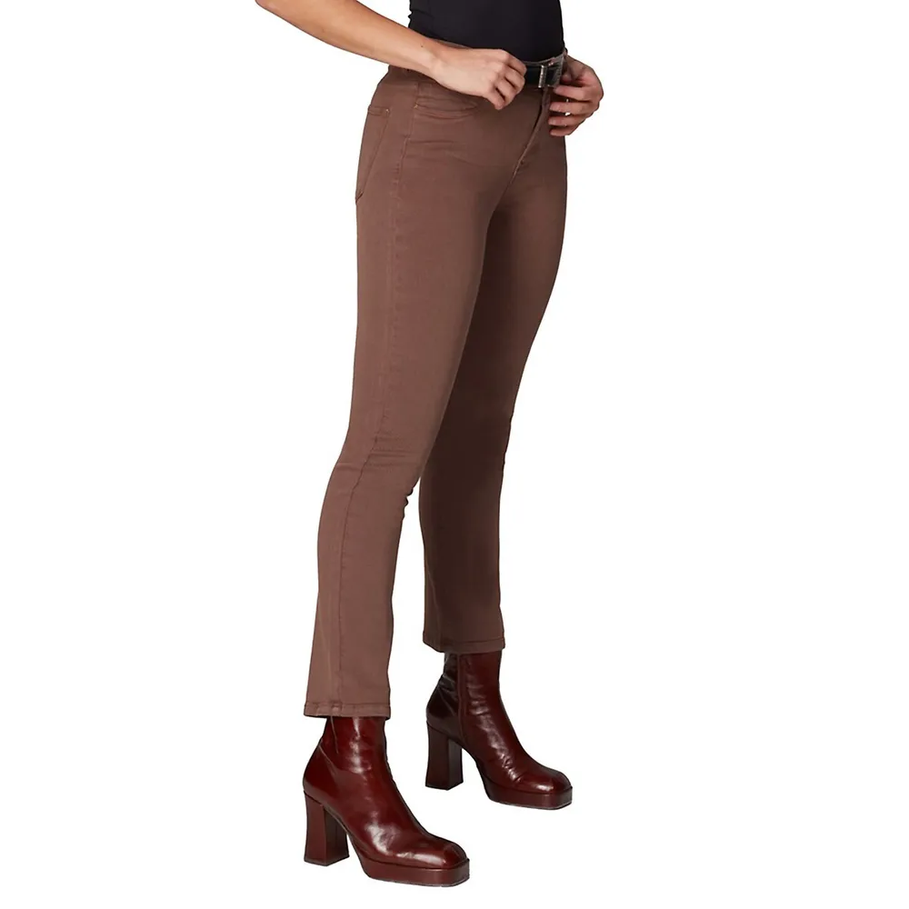 Kate High-Rise Straight Slim Jeans