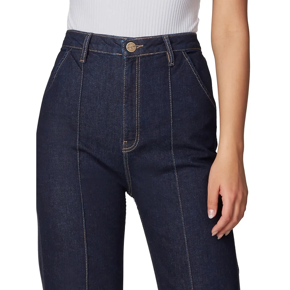 Stevie Ultra High-Rise Flared Jeans