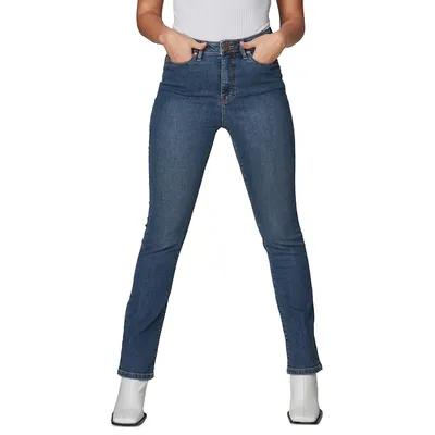 Kate High Rise Straight Jeans