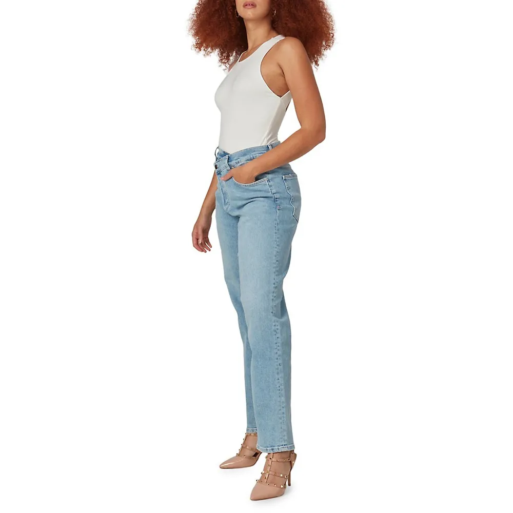 Baker High-Rise Crossover Jeans