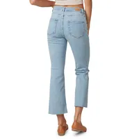 Billie High-Rise Cropped Bootcut Jeans