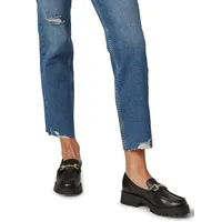 Denver High-Rise Straight Jeans