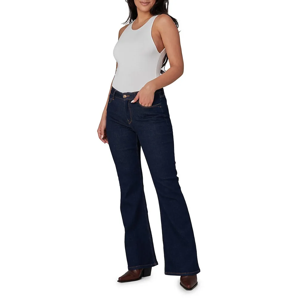 Alice High-Rise Flare Jeans