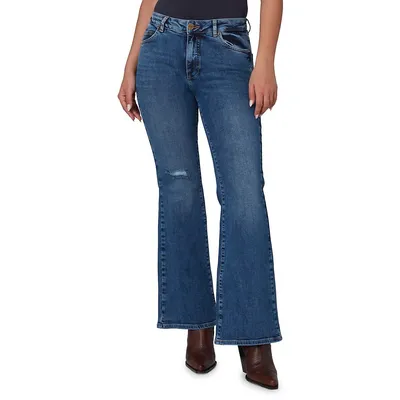 Bradly Mid-Rise Flare Jeans