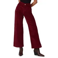 Colette High-Rise Wide-Leg Corduroy Jeans