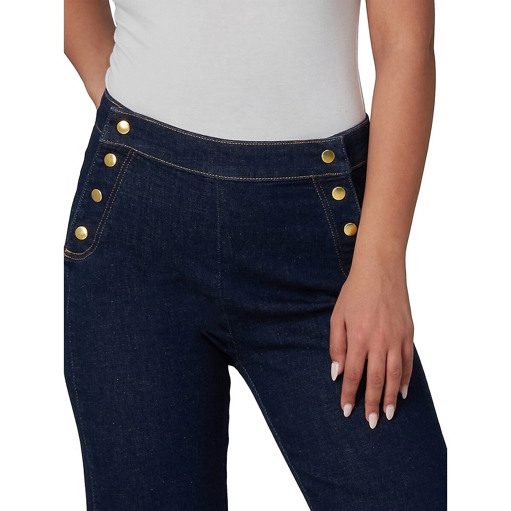 Stevie Ultra-High Rise Flared Jeans