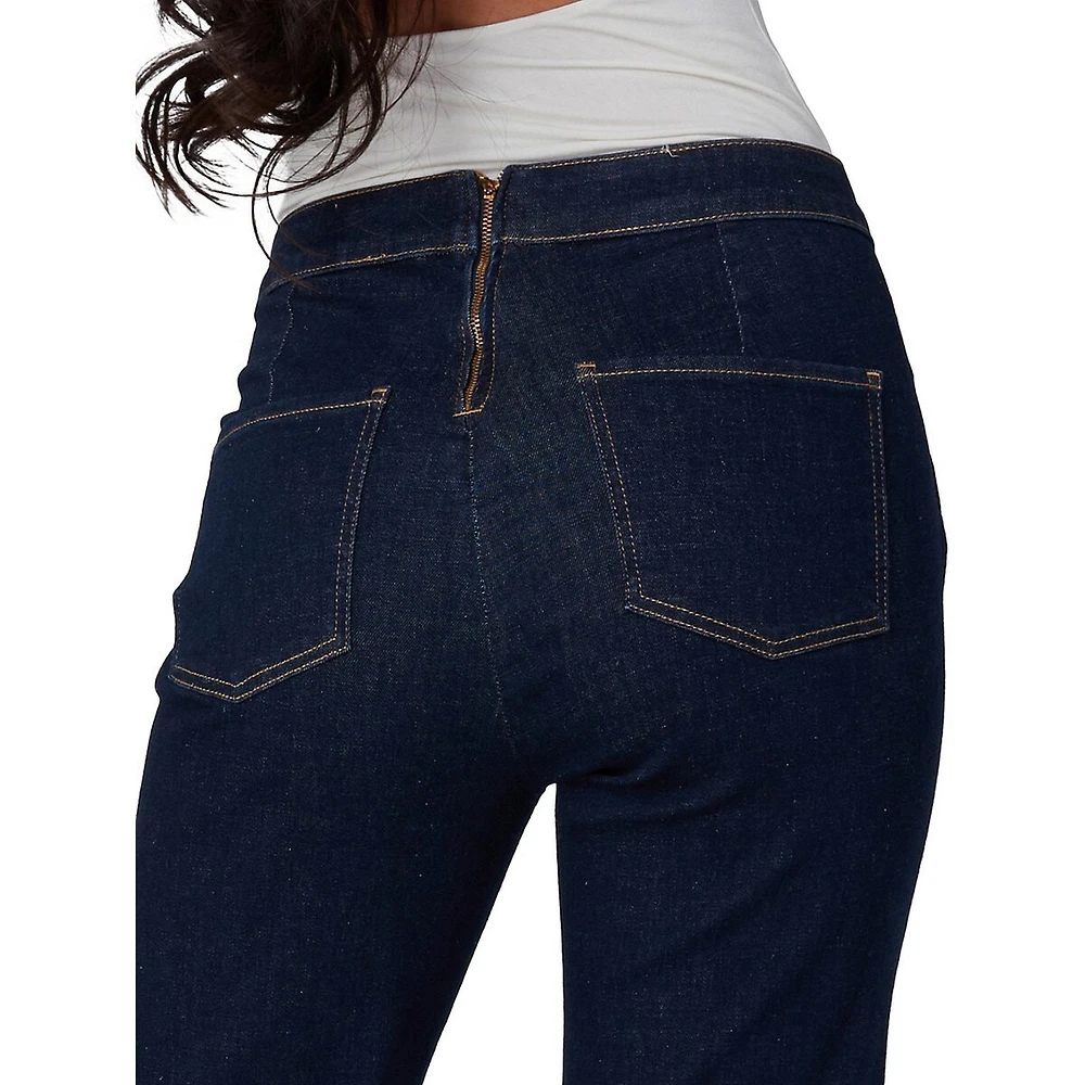 Stevie Ultra-High Rise Flared Jeans