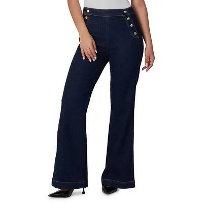 Stevie Ultra-High Rise Flared Jeans