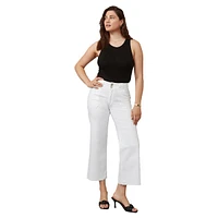 Colette High-Rise Wide-Leg Jeans