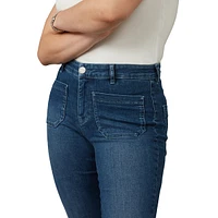 Gene Mid-Rise Bootcut Jeans