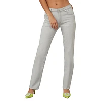 Jasper Mid-Rise Straight Jeans