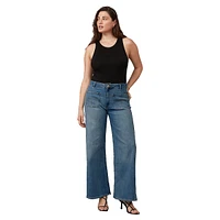 Milan High-Rise Wide-Leg Jeans