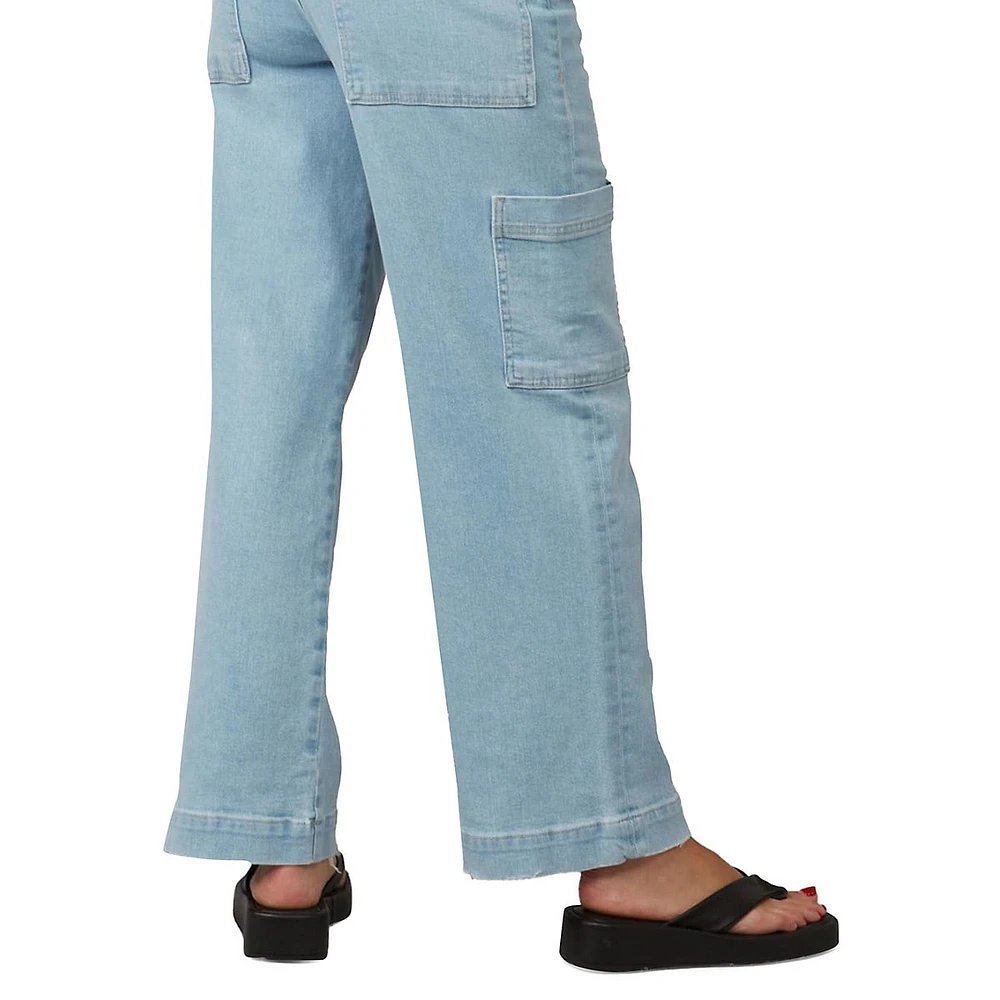 Pheonix Mid-Rise Cargo Jeans