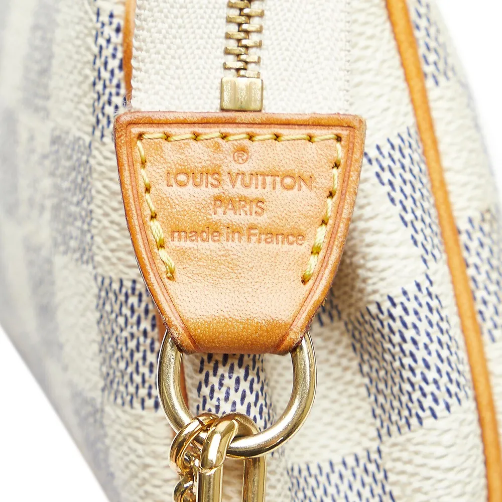  Louis Vuitton, Pre-Loved Damier Azur Speedy