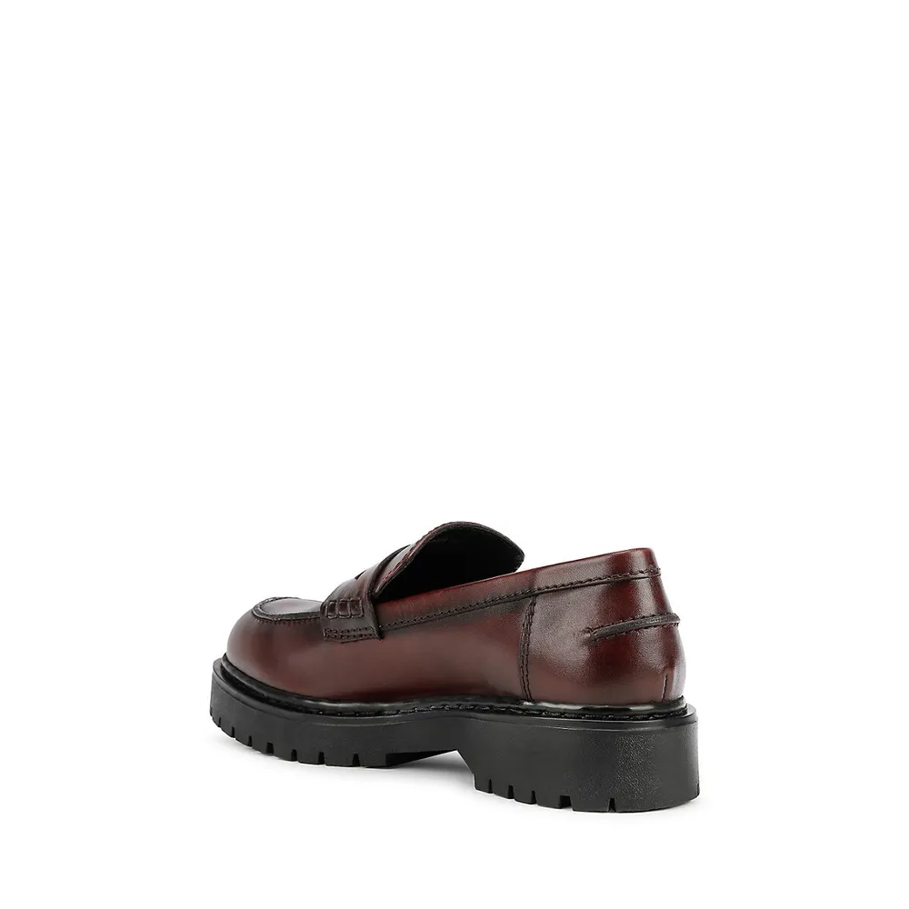 Women's D Bleyze B Leather Loafers