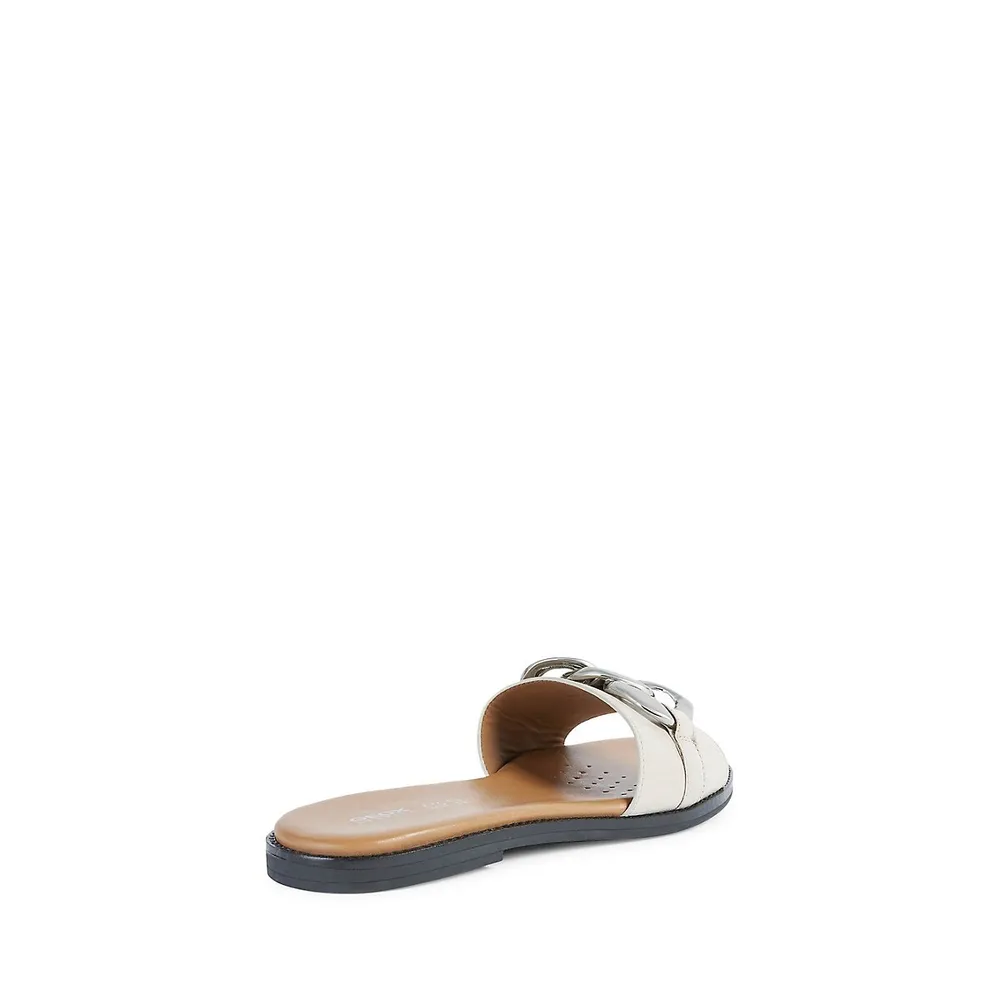 Sandales avec détail de chaîne Naileen