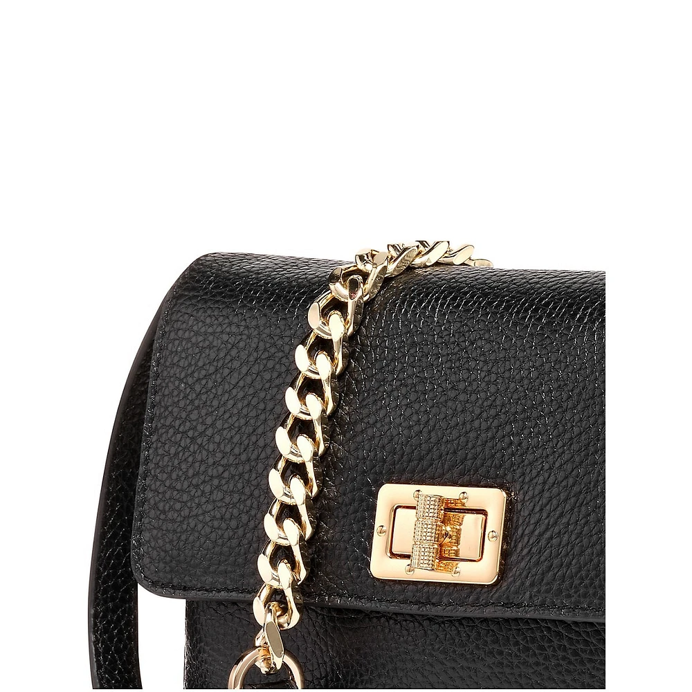 Liliane Leather Crossbody Bag