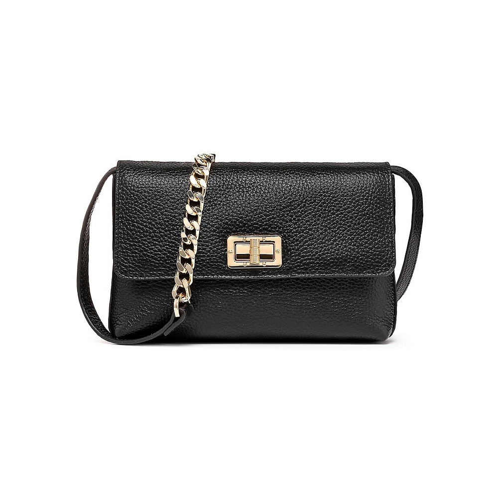 Liliane Leather Crossbody Bag