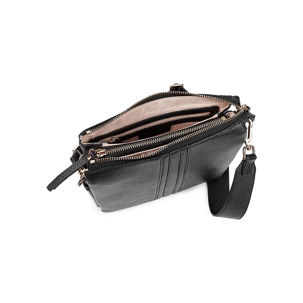 Clarissy Leather Shoulder Bag