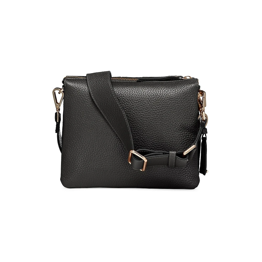 Clarissy Leather Shoulder Bag