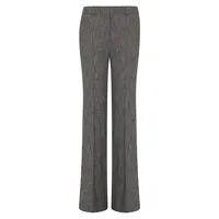 Liana Flared-Leg Grisaille Trousers