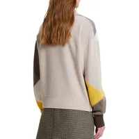 Patio Colourblock Wool Sweater