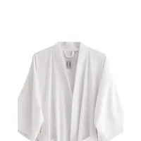 Piqué Cotton Belted Robe