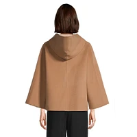 Magno Reversible Wool Cropped Coat