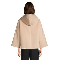 Magno Reversible Wool Cropped Coat