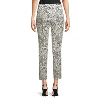 Ginepro Printed Cropped Pants