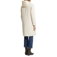 Sport Slim-Fit Wool Coat With Quilted Vest