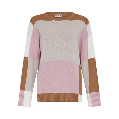 Wool-Blend Colourblock Sweater