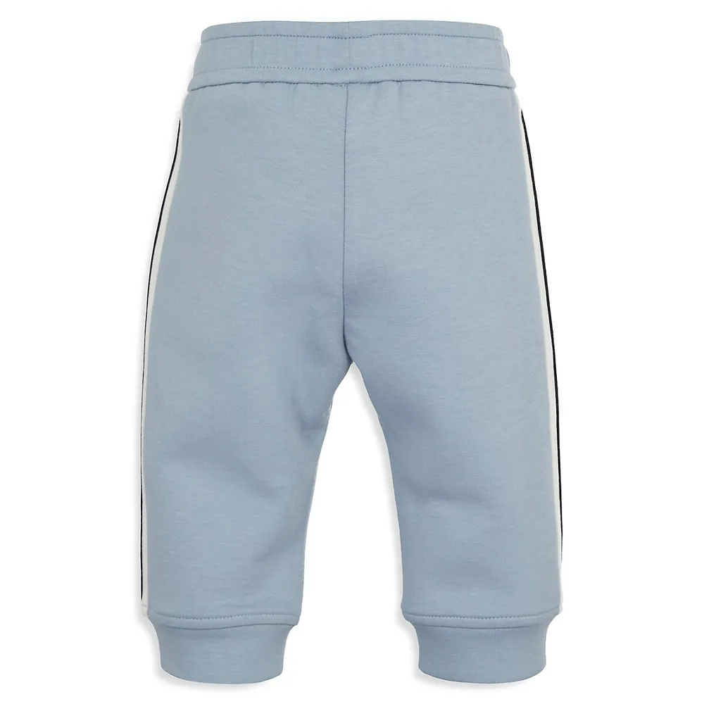 Pantalon d'entraînement à rayures latérales pour bébé